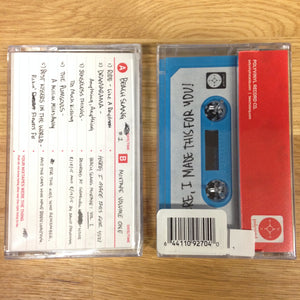 Beach Slang - Here I Made This For You (Mixtape Vol. 1) - New Cassette 2016 Polyvinyl Blue Tape - Indie Rock / Punk - Shuga Records