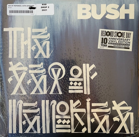 Bush ‎– The Sea Of Memories (2011) - New 2 LP Record Store Day 2021 Zuma RSD 180 gram Blue/White Vinyl - Alternative Rock / Grunge