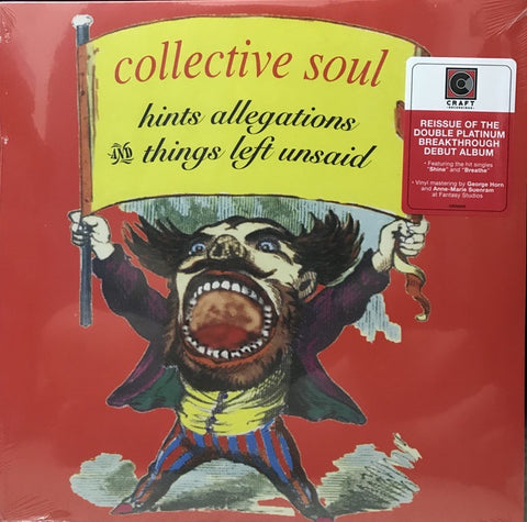 Collective Soul ‎– Hints Allegations And Things Left Unsaid (193) - New LP Record 2020 Craft Recordings Vinyl - Alternative Rock