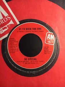 38 Special- If I'd Been The One / Twentieth Century Fox - 7" Single 45RPM- 1983 A&M Records USA - Pop/Rock