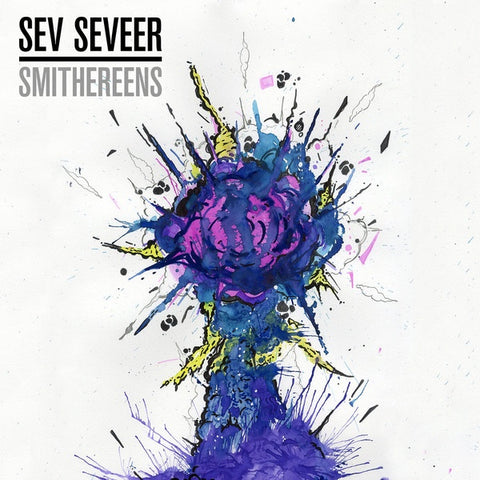 Sev Seveer ‎– Smithereens - New LP Record 2017 Beats of All-Nations USA Vinyl, Sticker & Postcard - Chicago Hip Hop / Instrumental