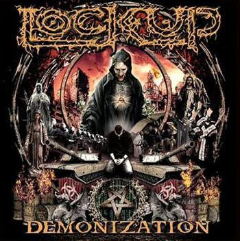 Lock Up ‎– Demonization - New Vinyl Record 2017 Listenable Limited Edition EU Gatefold Pressing on White Vinyl - Death Metal / Grindcore