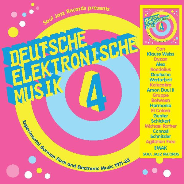 Various ‎– Deutsche Elektronische Musik 4 (Experimental German Rock And Electronic Music 1971-83) - New 3 LP Record 2020 Soul Jazz Vinyl - Krautrock / Electronic