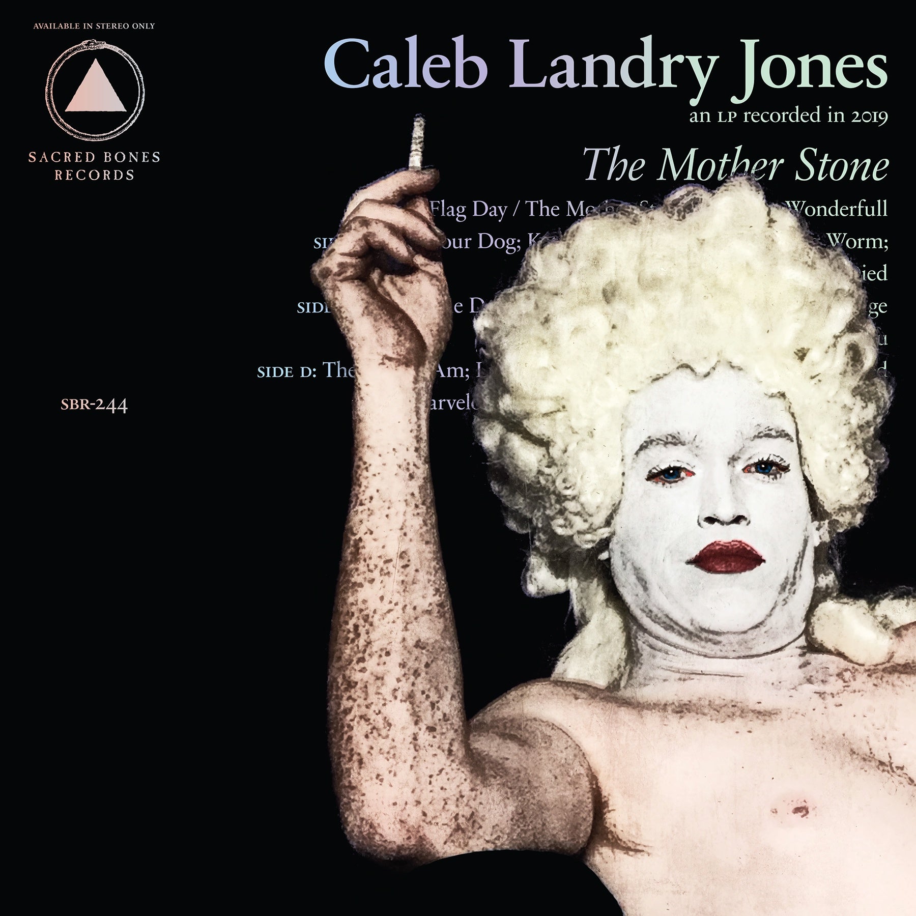 Caleb Landry Jones - The Mother Stone - New 2 LP Record 2020 Sacred Bones Baby Blue Vinyl - Psychedelic Rock / Pop