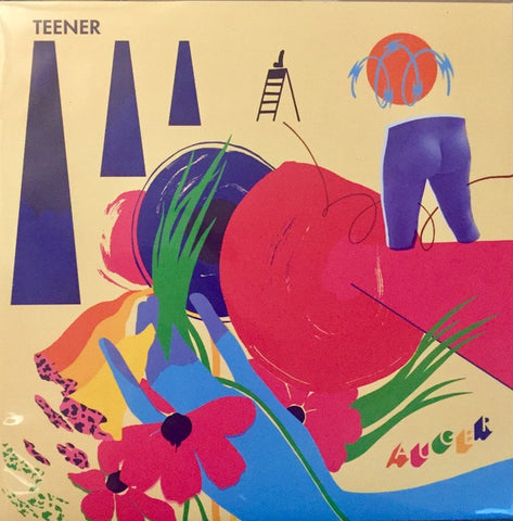 Teener ‎– Auger - New 7" Single 2019 Third Man USA Vinyl - Noise Rock