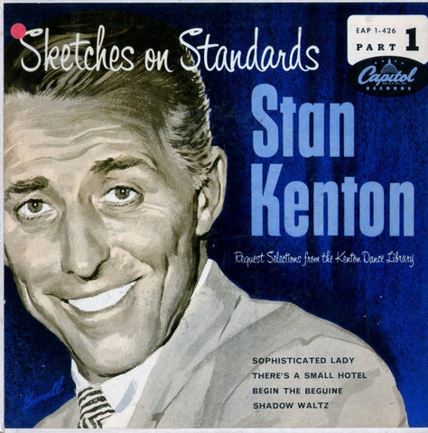 Stan Kenton ‎– Sketches On Standards (Part 1) - VG 45rpm 1953 USA - Jazz / Big Band