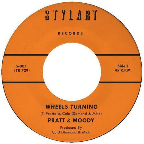 Pratt and Moody - Wheels Turning - New 7" Single 2020 Timmion Vinyl - Soul