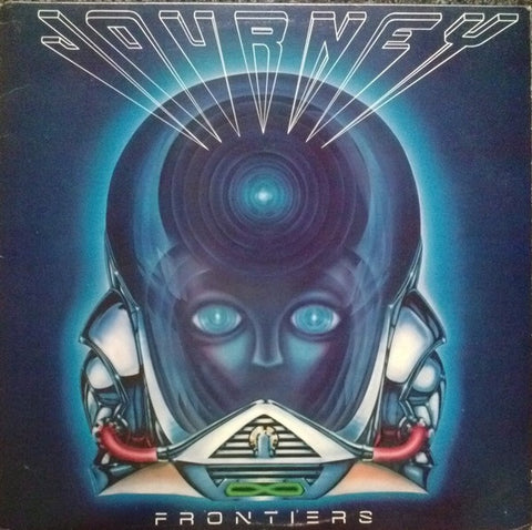 Journey ‎– Frontiers - VG+ Lp Record 1983 USA Vinyl - Classic Rock / Arena Rock