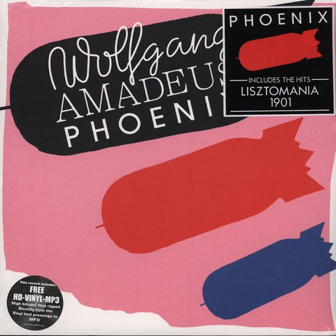 Phoenix - Wolfgang Amadeus Phoenix - Mint- Lp Record 2009 Glassnote USA Vinyl - Pop Rock / Indie Rock