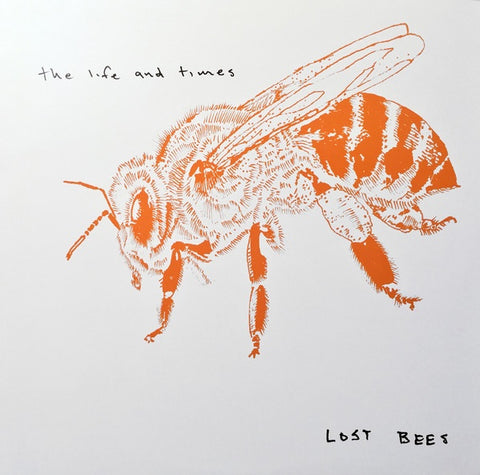 The Life And Times ‎– Lost Bees - New Lp Record 2014 Slimstyle USA White Vinyl - Chicago Post Rock / Shoegaze