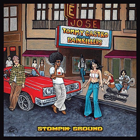 Tommy Castro And The Painkillers ‎– Stompin' Ground - New Vinyl Record 2017 Alligator Records 180Gram Pressing with Download - Blues