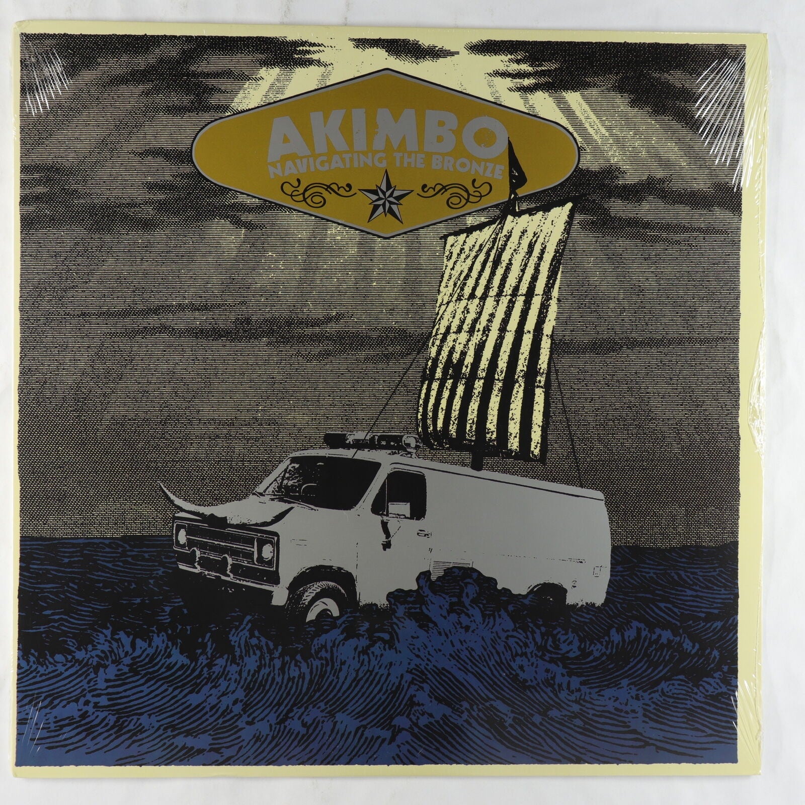 Akimbo ‎– Navigating The Bronze - New Lp Record 2007 Alternative Tentacles USA Vinyl - Stoner Rock / Hardcore - Shuga Records