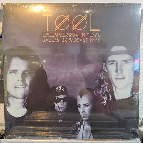 Tool ‎– Lollapalooza In Texas: Dallas Broadcast 1993 - New LP Record 2020 Parachute Europe Import Clear Vinyl - Hard Rock