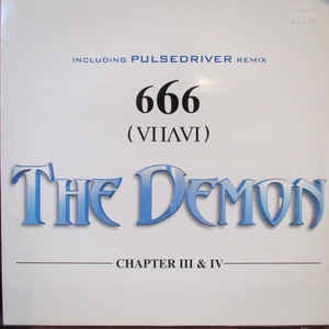 666 - The Demon - VG+ 12" Single 45RPM 1999 House Nation Germany - Trance - Shuga Records