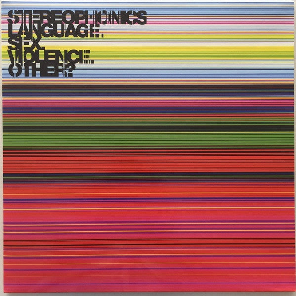 Stereophonics ‎– Language.Sex.Violence.Other? (2005)- New LP Record 2016 V2 Europe Vinyl & Download - Pop Rock / Indie Rock - Shuga Records