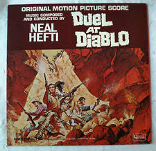 Neal Hefti ‎– Duel At Diablo (Original Motion Picture Score) VG 1966 United Artists Mono LP USA - Soundtrack