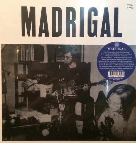 Madrigal – Madrigal - New Lp RSD 2017 Sweden Subliminal Sounds Record Store Day Vinyl - Psychedelic Rock / Lo-Fi / Experimental