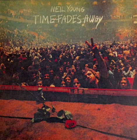 Neil Young ‎– Time Fades Away (1973) - Mint- (cover corner ding) LP Record 2016 Reprise German Import Vinyl & Poster - Blues Rock / Folk Rock