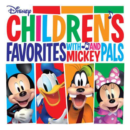 Various Artists - Children's Favorites with Mickey and Pals - New LP Record 2020 Walt Disney US Red Vinyl - Children