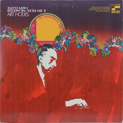 Art Hodes ‎– Sittin' In Volume I - VG+ 1969 Blue Note Stereo Compilation with Gatefold Jacket - Jazz / Dixieland