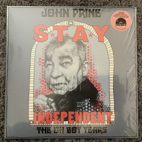 John Prine ‎– Stay Independent: The Oh Boy Years - New LP Record 2021 Oh Boy RSD Red Vinyl - Folk Rock