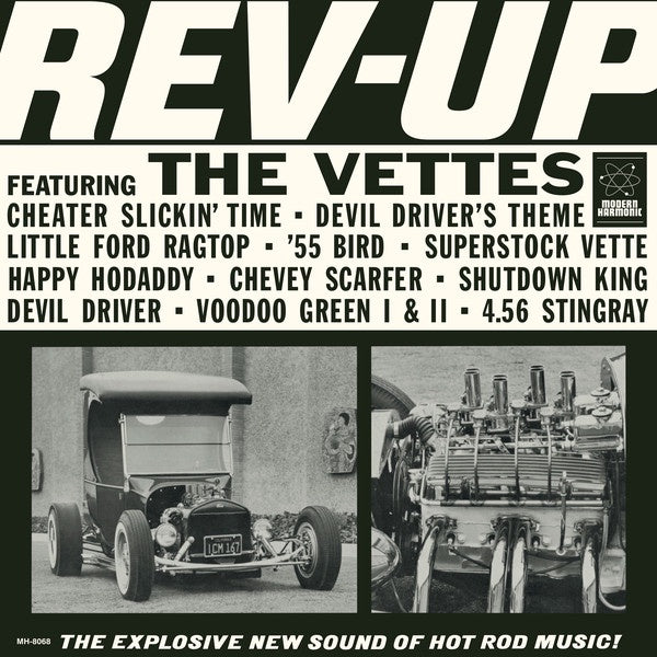 The Vettes ‎– Rev-Up (1964) - New LP Record 2018 Modern Harmonic USA Blue Vinyl - Surf Rock - Shuga Records