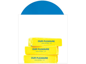 Single Mothers - Our Pleasure - New Vinyl Record 2017 Dine Alone Pressing on Blue Vinyl (Limited to 500) - Post-Hardcore / Punk