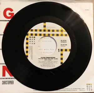 Gavin Christopher ‎– You Are Who You Love - VG+ 7" Single 45RPM 1988 EMI-Manhattan Records USA - Funk / Soul