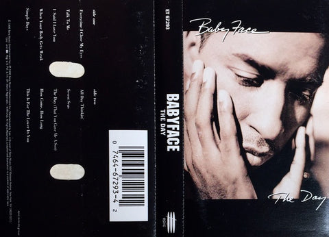 Babyface ‎– The Day - Used Cassette 1996 Epic - RnB/Swing