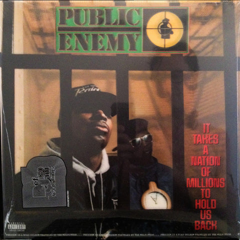 Public Enemy ‎– It Takes A Nation Of Millions To Hold Us Back (1988) - New LP Record 2014 Def Jam 180 gram Vinyl - Hip Hop
