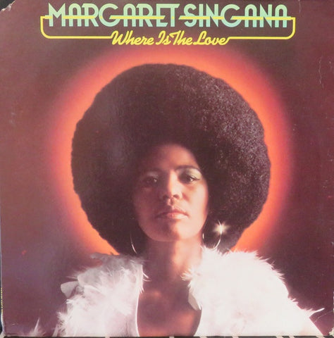 Margaret Singana ‎– Where Is The Love - VG+ Lp Record 1976 Casablanca USA Vinyl - Soul / Disco