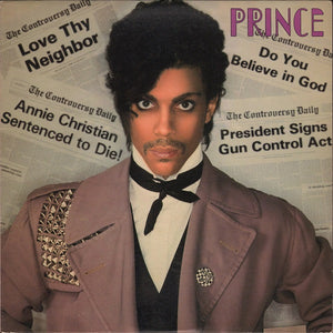 Prince ‎– Controversy - VG+ Lp Record 1981 USA with Large Poster Original Vinyl - Pop