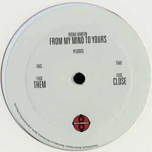 Richie Hawtin ‎– From My Mind To Yours - New 12" Single Record 2015 Vinyl - Minimal Techno / Acid / Techno