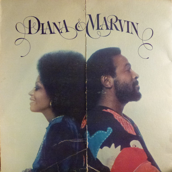 Diana Ross & Marvin Gaye ‎– Diana & Marvin - VG Lp Record 1973 Original USA - Soul