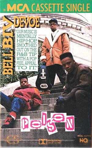 Bell Biv Devoe – Poison - Used Cassette Tape MCA 1990 USA - Hip Hop / Funk