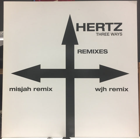 Hertz ‎– Three Ways Remixes - New 12" Single 2007 ELP Medien & Verlags GmbH Germany Vinyl - Techno