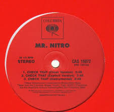 Mr. Nitro - Check That / They Don't Love Us Mint- - 12" Single 2000 Columbia USA - R&B