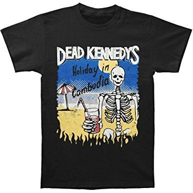 Dead Kennedys Cambodian Skeleton T-Shirt