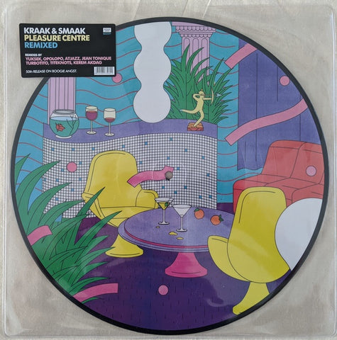 Kraak & Smaak ‎– Pleasure Centre ‎Remixed - New Lp Record 2020 Boogie Angst Netherlands Import Picture Disc Vinyl - Electronic / Nu-Disco / Funk / Boogie