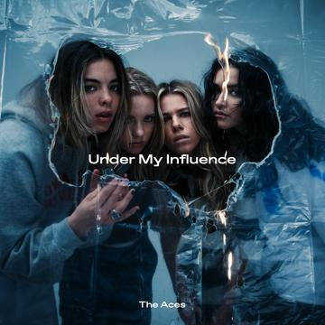 The Aces - Under My Influence - New LP Record 2020 Red Bull USA Indie Exclusive Colored Vinyl - Indie Pop - Shuga Records