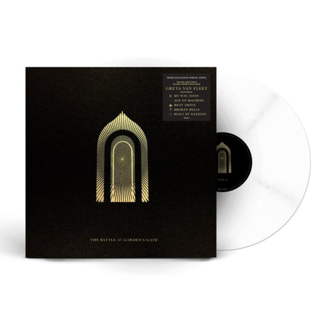 Greta Van Fleet ‎– The Battle At Garden's Gate - New 2 LP Record 2021 Republic Europe Import Indie Exclusive White Vinyl - Hard Rock