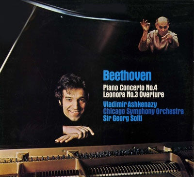 Beethoven - Vladimir Ashkenazy, Chicago Symphony Orchestra, Sir Georg Solti ‎– Piano Concerto No. 4 / Overture In C Major (1975) - New LP Record 2017 Decca EU 180gram Vinyl - Classical