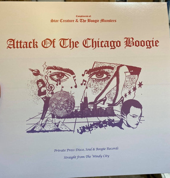 Various ‎– Attack Of The Chicago Boogie - New Ep Record 2020 Star Creature USA Vinyl - Boogie / Funk / Soul / Disco - Shuga Records