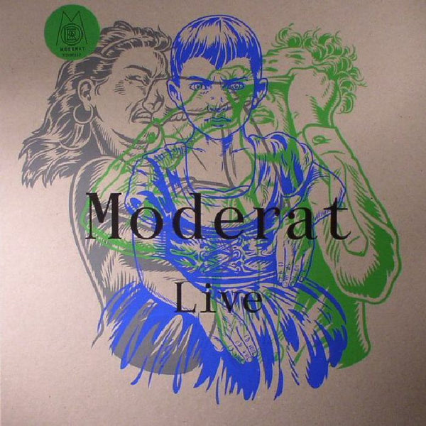 Moderat - Live - New Vinyl Record 2017 Limited Edition 2-LP Pressing in Hand Printed Cardboard Box with 20-Page Photo Book - Electronic / IDM / Minimal - Shuga Records