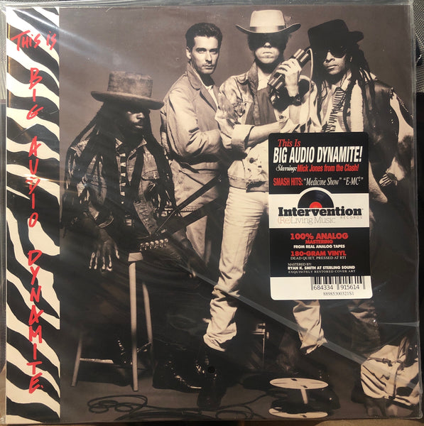 Big Audio Dynamite ‎– This Is Big Audio Dynamite (1985) - New Lp Record 2016 CBS Intervention USA 180 gram Vinyl - Synth-pop / Pop Rock /  Electro - Shuga Records