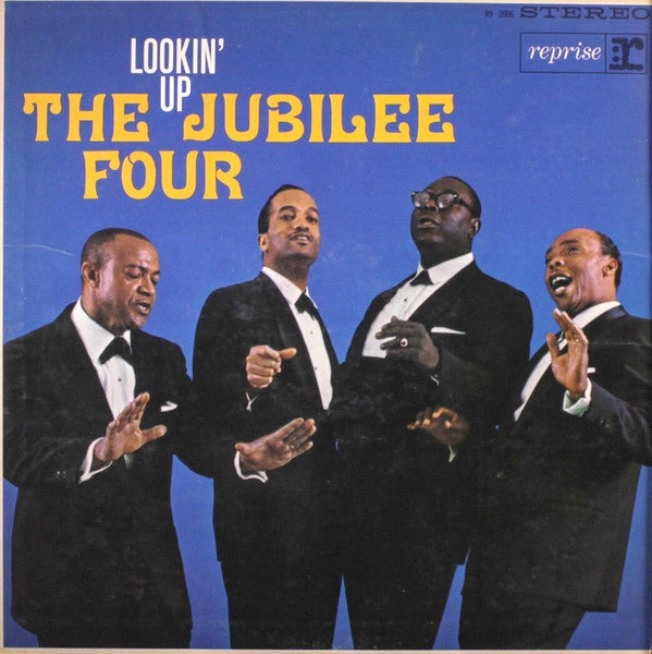 Jubilee Four ‎– Lookin' Up - VG Lp Record 1961 Reprise USA Stereo Vinyl - Gospel / Soul - Shuga Records