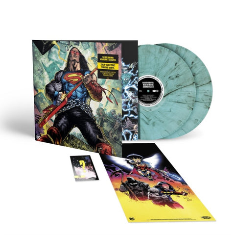 Various ‎– Dark Nights: Death Metal - New 2 LP Record 2021 Loma Vista USA Indie Exclusive Smoke Colored Vinyl, Poster & Trading Card - Soundtrack / DC Comics