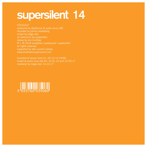 Supersilent ‎– 14 - New Vinyl LP Record 2018 Smalltown Supersound - Electronic / Avant-garde Jazz