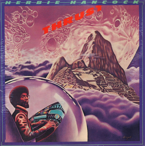 Herbie Hancock ‎– Thrust - VG+ LP Record 1974 Columbia USA Vinyl - Jazz / Jazz-Funk
