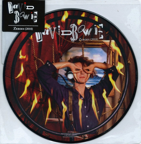 David Bowie ‎– Zeroes / Beat Of Your Drum - New 7" Vinyl 2018 Parlophone Limited Edition Picture Disc - Rock